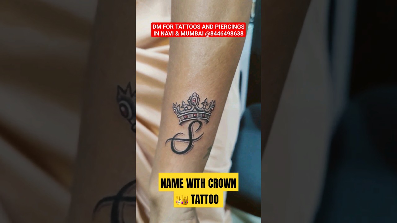 Tattoo tagged with: fine line, jewellery, banul, small, bicep, black,  watercolor, blue, pink, tatuaje, crown, tatuajes | inked-app.com